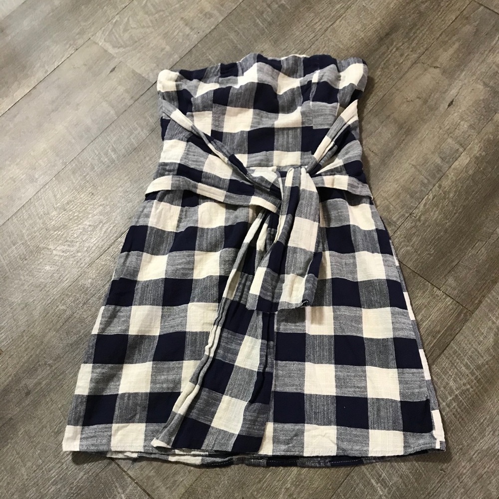 Plaid Summer Mini dress size small